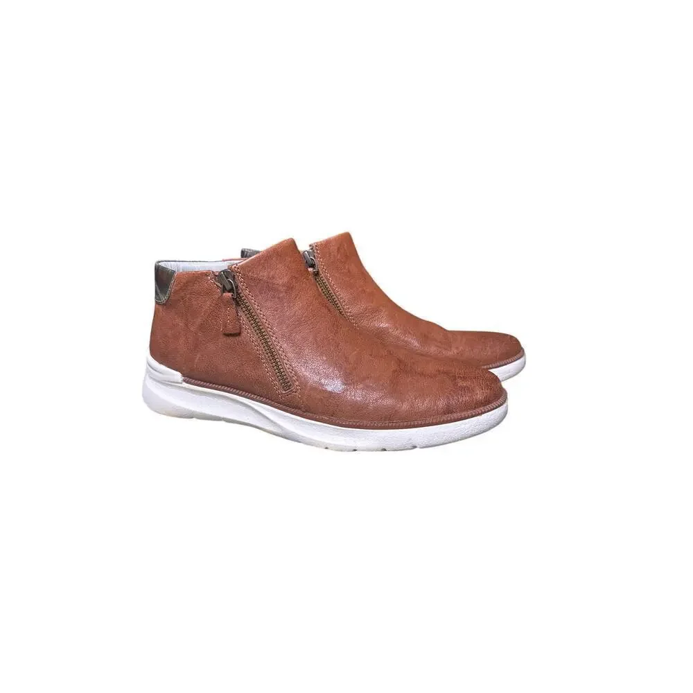 Johnson & Murphy Emery Zip Bootie Women's Shoes – Size 7